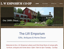 Tablet Screenshot of lwemporium.com
